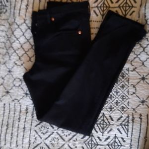 Levi's 501 S black jeans 27×30